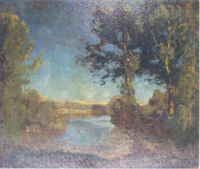 Neckar landscape, Otto Reiniger